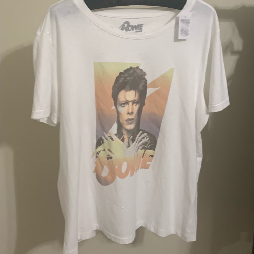 david bowie tshirt L